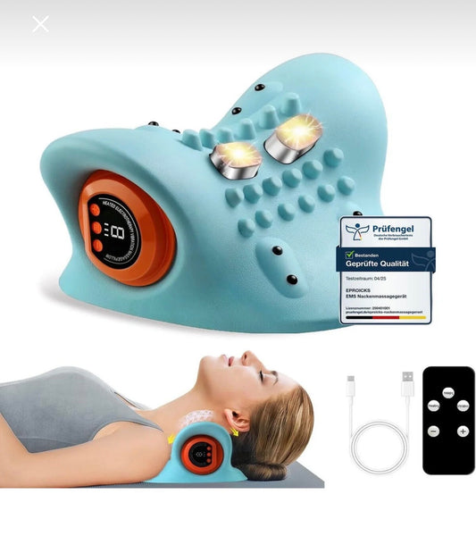 Aparat Masaj Electric 4D Ergonomic Albastru