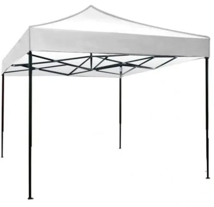 Cort Pavilion 3x3m Pliabil Cadru Metal pentru Curte, Gradina, Evenimente