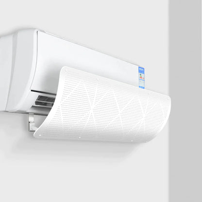 Deflector de Aer Premium pentru Aparat de Aer Conditionat Instalat pe Perete, Universal, Reglabil pe Lungime 52-92cm, Latime 16cm