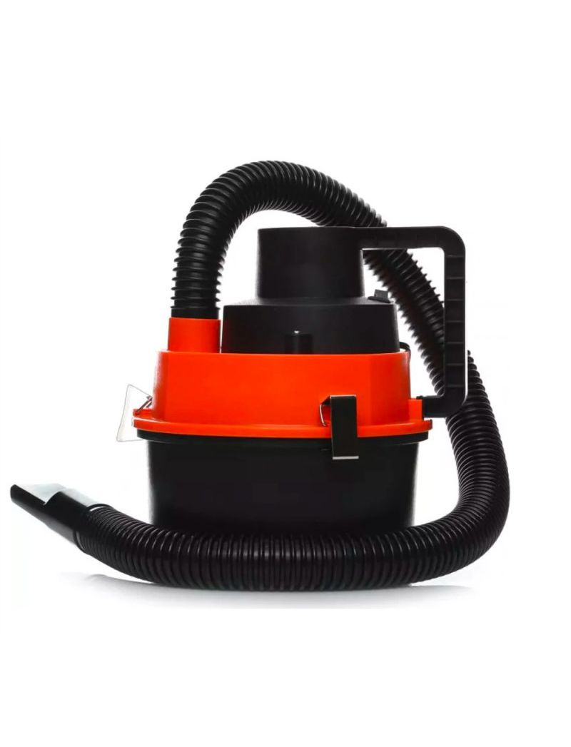 Aspirator auto 2 in 1 160W turbo, 12 V, functie umflare, umed, uscat, portocaliu