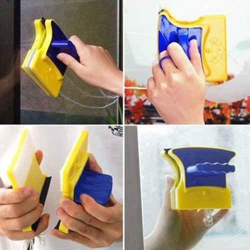 Aparat magnetic pentru curatat geamurile