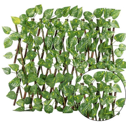 Gard artificiale, verde, extensibil 100x200 cm