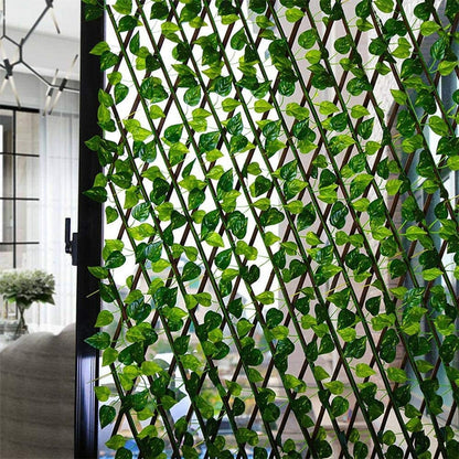 Gard artificiale, verde, extensibil 100x200 cm