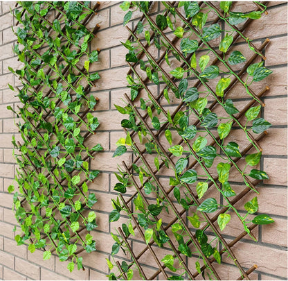 Gard artificiale, verde, extensibil 100x200 cm