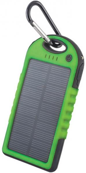 Baterie Externa cu Incarcare Solara 5000 mAh