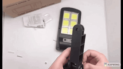 Lampa solara LED cu senzor de miscare si unghi de inductie 120 grade