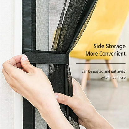 Perdea tip plasa cu inchidere magnetica pentru tantari, muste sau alte insecte