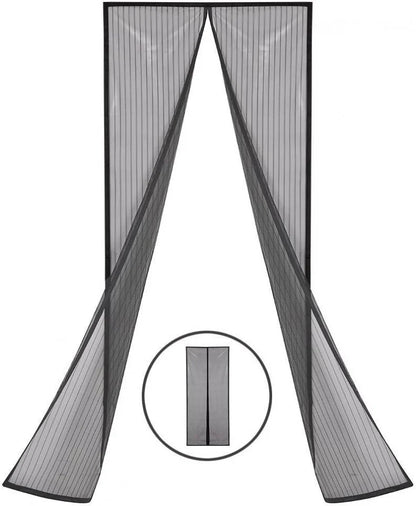 Perdea tip plasa cu inchidere magnetica pentru tantari, muste sau alte insecte