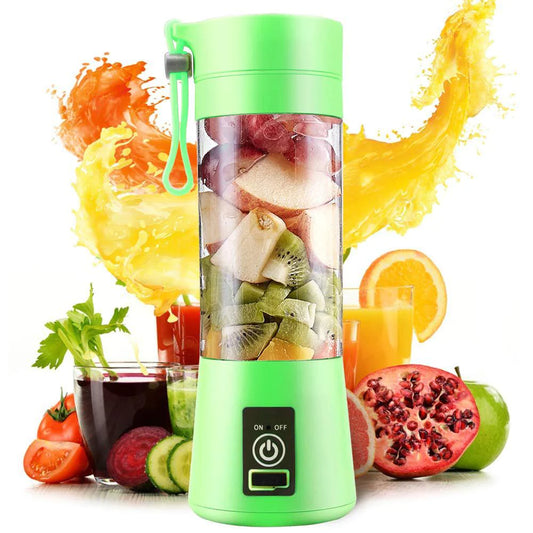 Blender portabil, cu baterie proprie, pentru fructe si legume