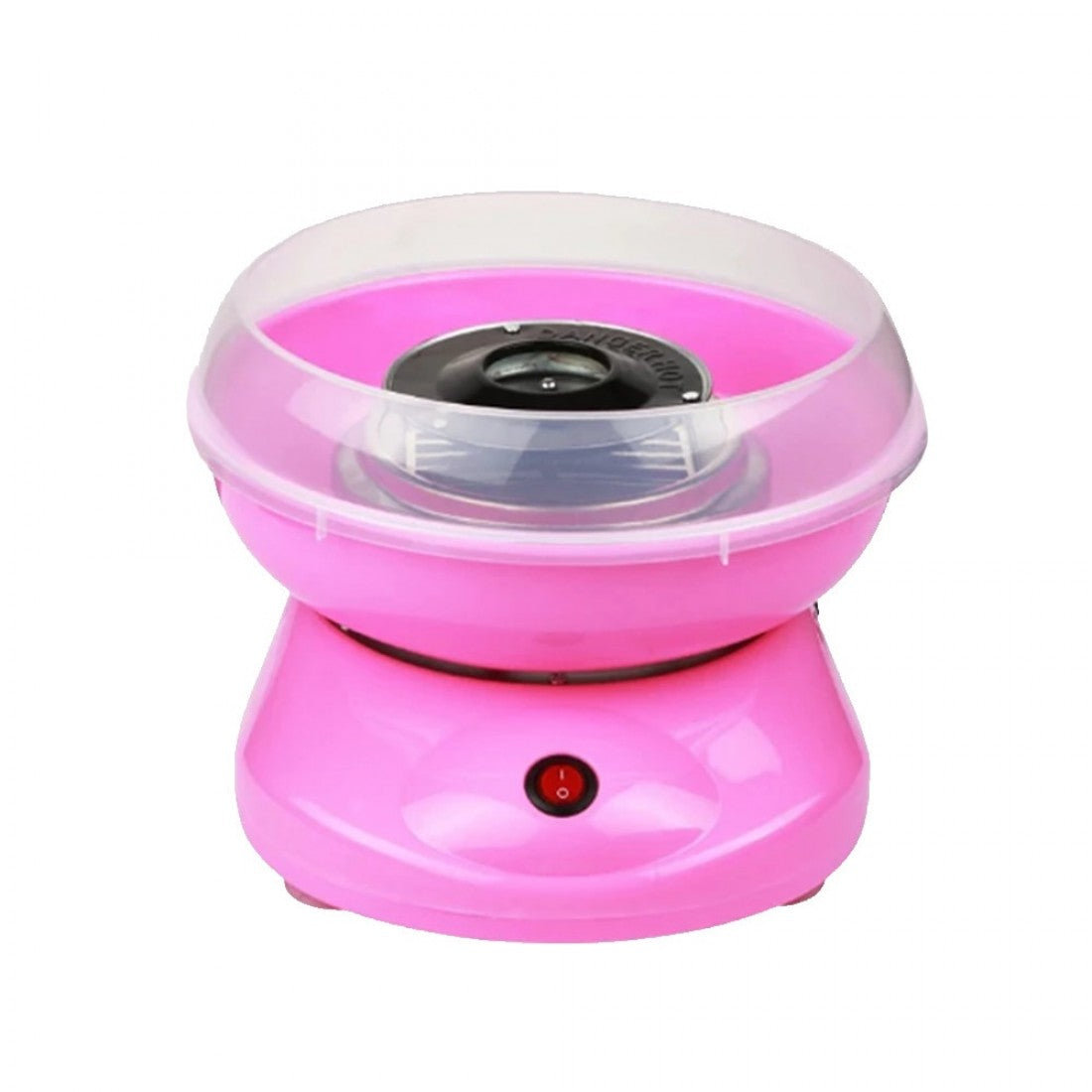 Aparat De Facut Vata De Zahar Cotton Candy, FAINTEC, Lingura, 10 x bete, Picioruse anti-alunecare, Roz