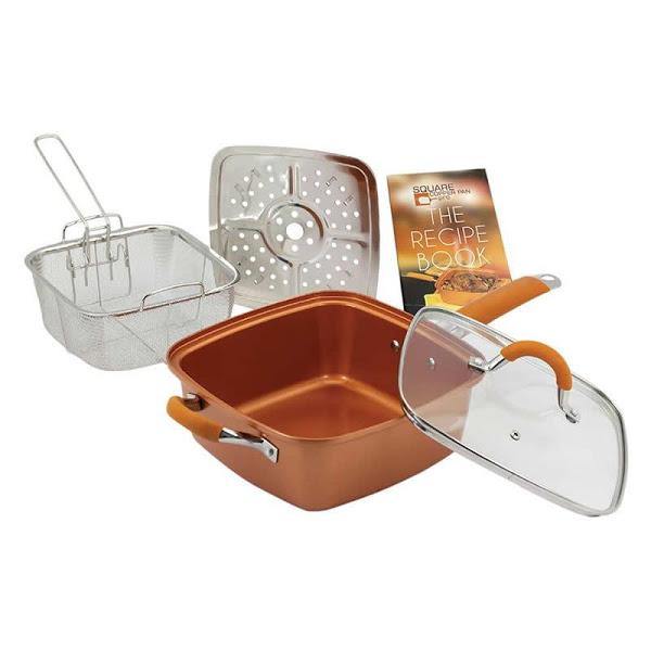Tigaie multifunctionala, patrata,friteuza, pentru cuptor