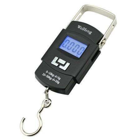 Cantar Electronic portabil pescuit, vanat, cu afisaj 50 kg