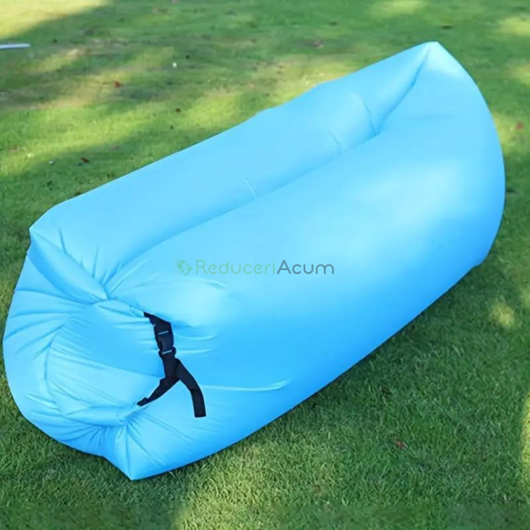 SALTEA GONFLABILA TIP SEZLONG LAZY BAG 1 + 1 GRATUIT