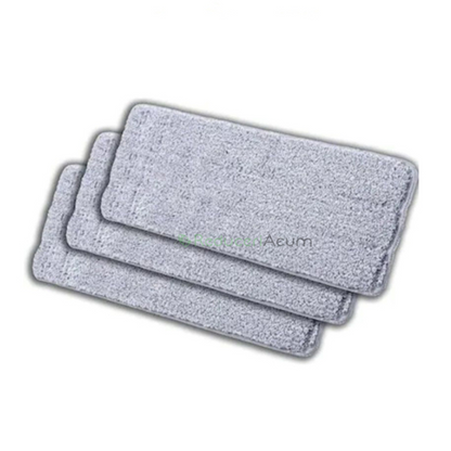 Set 3 rezerve din microfibra pentru mop plat, putere mare de absorbtie