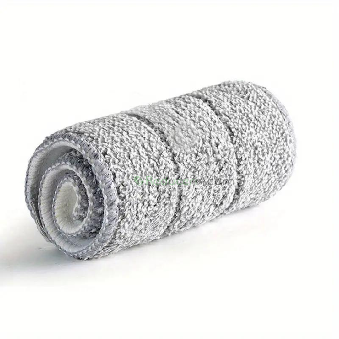 Set 3 rezerve din microfibra pentru mop plat, putere mare de absorbtie