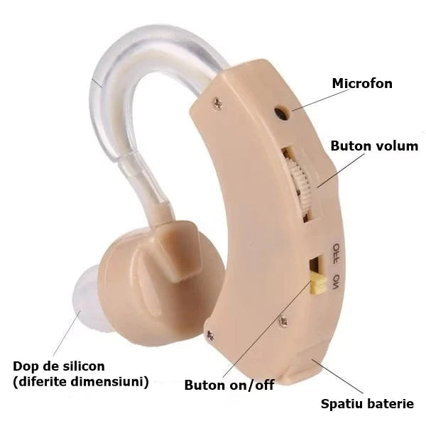 Amplificator de sunet alsaruz 3 accesorii si 3 baterii