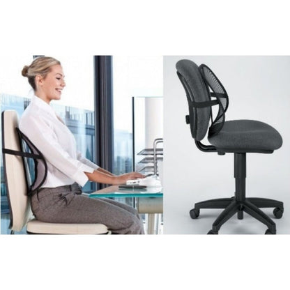 Set 2 perne lombare de scaun pentru suportul coloanei